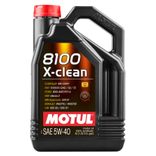Motorolie MOTUL 8100 X-CLEAN 5W40 5L