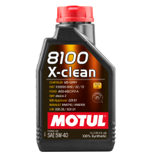 Motorolie MOTUL 8100 X-CLEAN 5W40 1L