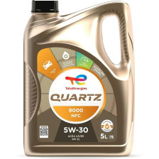 Motorolie TOTAL 5W30 QUARTZ 9000 NFC 5L