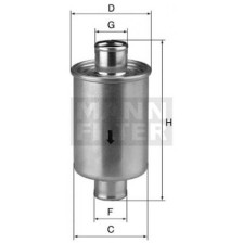 Hydraulikfilter, automatgear MANN-FILTER W 76/1