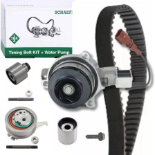 Vandpumpe- og tandremssæt INA 530 0650 30, VW Audi Seat Skoda